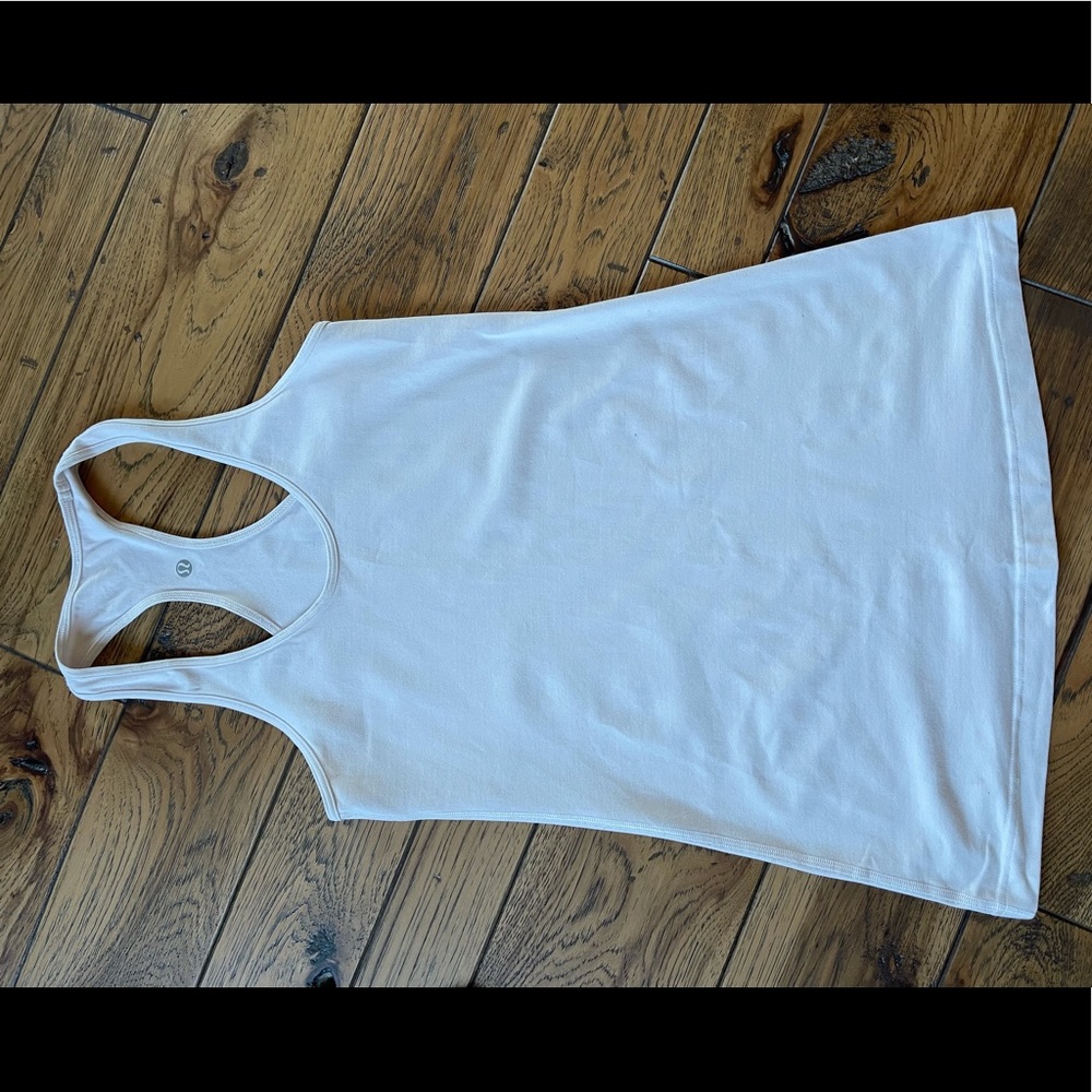 Lululemon Pale pink Cool Racerback Tank size 8